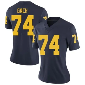 Avery Gach Michigan Wolverines Women's Limited Brand Jordan Football College Jersey - Navy