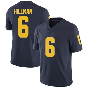 Brandyn Hillman Michigan Wolverines Youth Limited Brand Jordan Football College Jersey - Navy