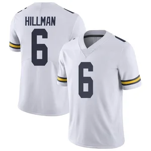 Brandyn Hillman Michigan Wolverines Youth Limited Brand Jordan Football College Jersey - White
