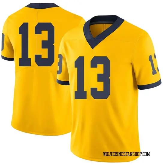 michigan wolverines youth jersey