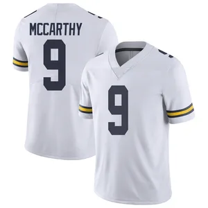 J.J. McCarthy Michigan Wolverines Men's Limited Football College Jersey - White