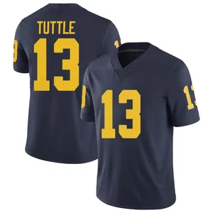 Jack Tuttle Michigan Wolverines Youth Limited Brand Jordan Football College Jersey - Navy