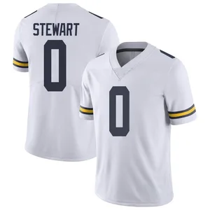 Josaiah Stewart Michigan Wolverines Youth Limited Brand Jordan Football College Jersey - White