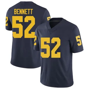 Kechaun Bennett Michigan Wolverines Youth Limited Brand Jordan Football College Jersey - Navy