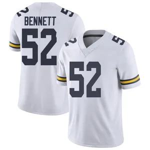 Kechaun Bennett Michigan Wolverines Youth Limited Brand Jordan Football College Jersey - White