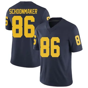 Luke Schoonmaker Michigan Wolverines Youth Limited Football College Jersey - Navy