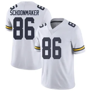 Luke Schoonmaker Michigan Wolverines Youth Limited Football College Jersey - White