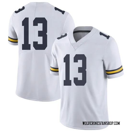 Tru Wilson Michigan Wolverines Youth Limited Brand Jordan Football College Jersey - White